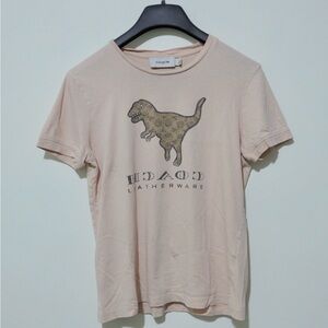 COACH Rexy tee shirt woman’s medium pink Short Sleeve